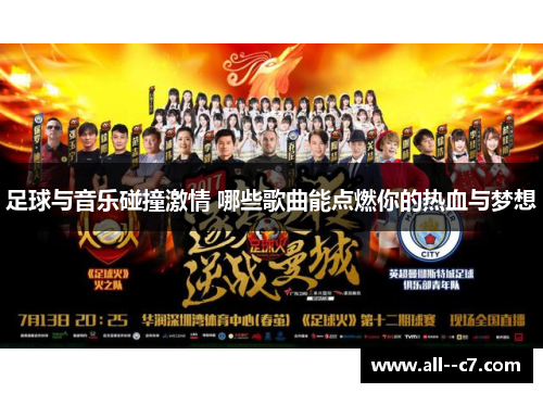 足球与音乐碰撞激情 哪些歌曲能点燃你的热血与梦想