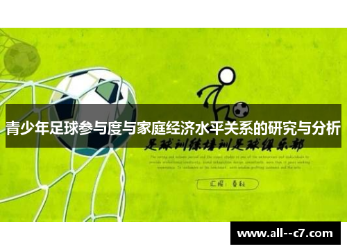 青少年足球参与度与家庭经济水平关系的研究与分析